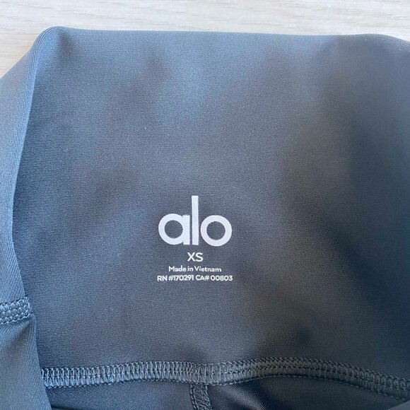 Alo High-Waist Airlift Legging 7/8 Size XS in Anthracite Sporty Activewear - Picture 5 of 6